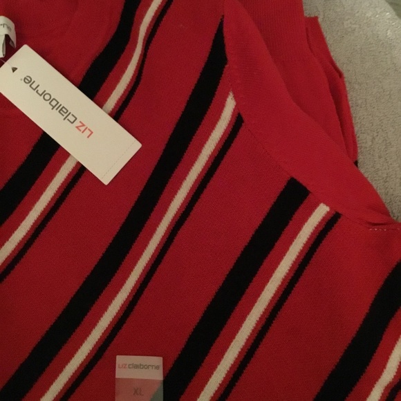 🆕🖤 Ladies Lightweight Designer Multicolored Sweater NWT - Picture 3 of 5